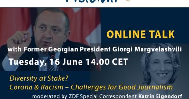 ADAMI Focus. Онлайн-беседа с экс-президентом Грузии о современных вызовах для журналистов