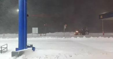 Из-за снегопада заблокированы пути к таможенному посту «Джурджулешты-Рени»
