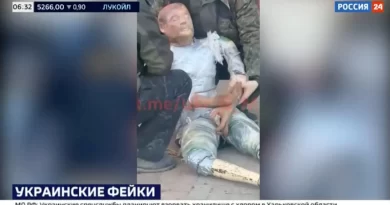 На канале "Россия 24" вышел сюжет о том, что украинские военные используют манекены, выдавая их за трупы. Оказалось, что это кадры из подготовки к съемкам сериала