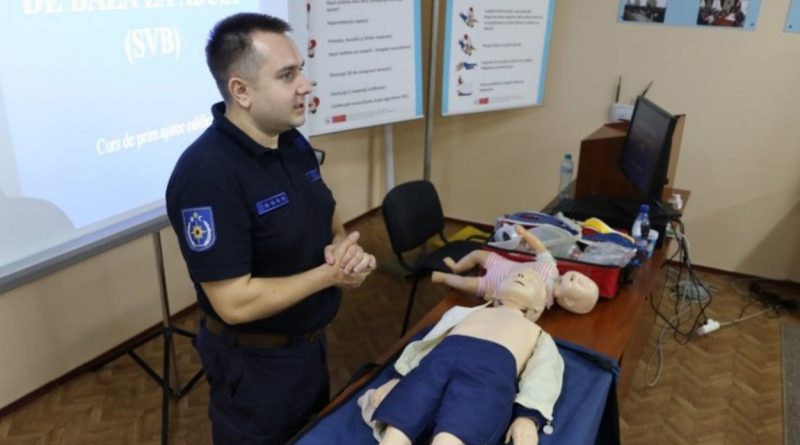 Молдавские спасатели организовывают бесплатные курсы по оказанию первой помощи