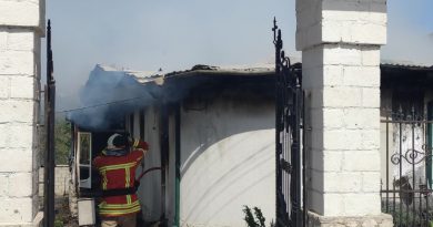 В Кэлэраш пожарные ликвидировали возгорание в местной церкви