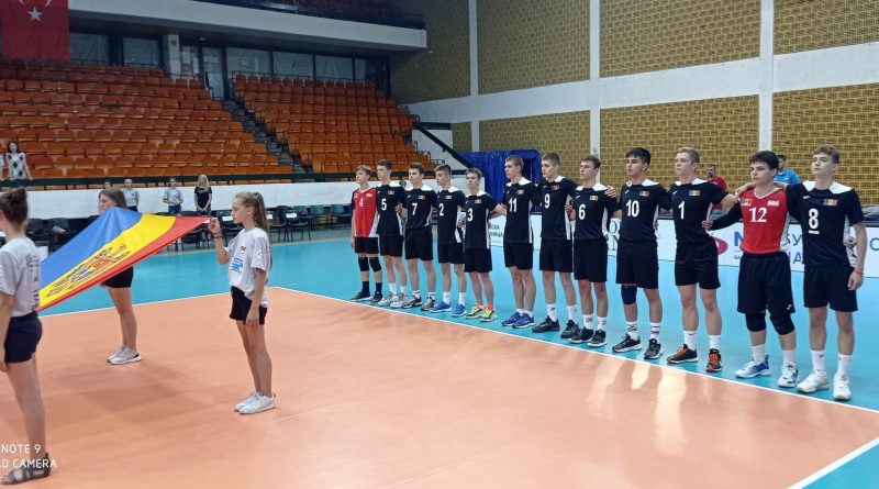 Волейбольная команда из Вулканешт заняла 4 место в Балканских играх 2022