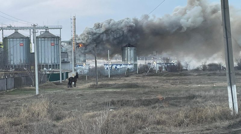 В Джурджулештском порту загорелся еще один резервуар